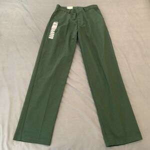 Universal School Uniform Pants Mens 30 Double Knee Flat Front Workwear U647 NWT